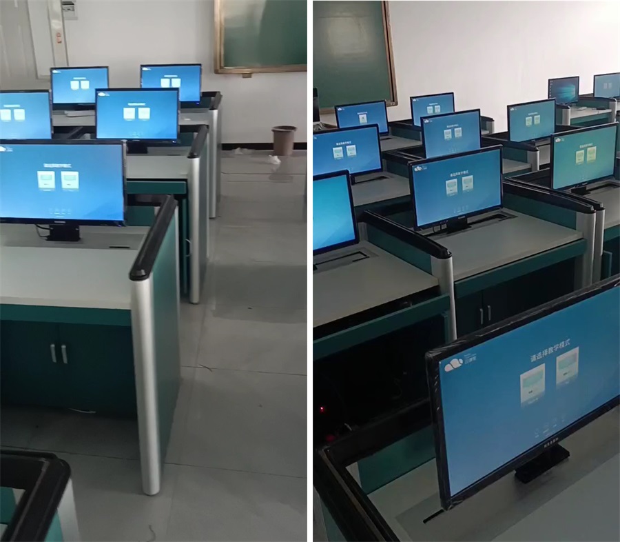 臨沂電力學(xué)校升降屏風(fēng)教室2